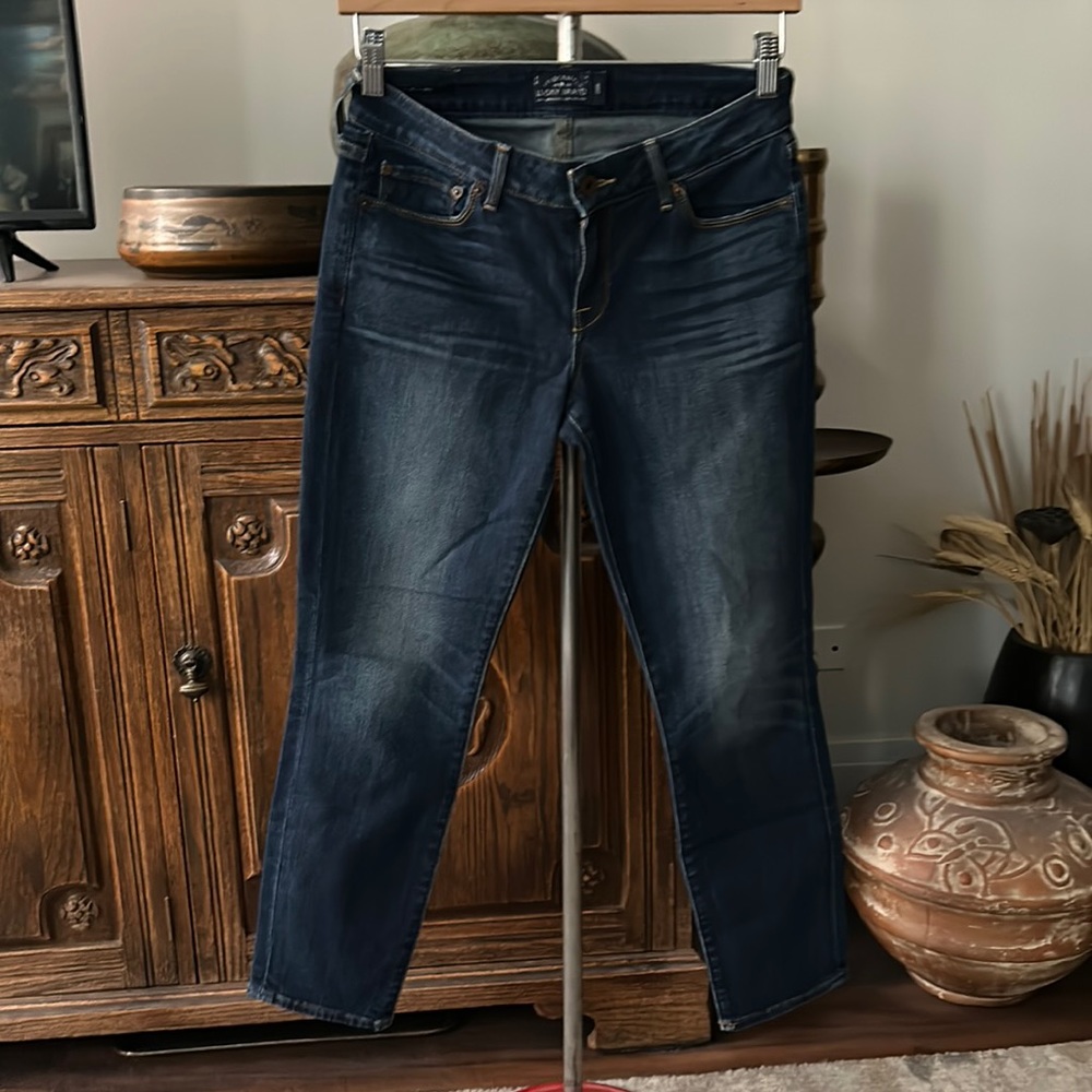 Lucky Brand Dark Wash Lolita Capri Jeans 2/26 x 27 Inseam